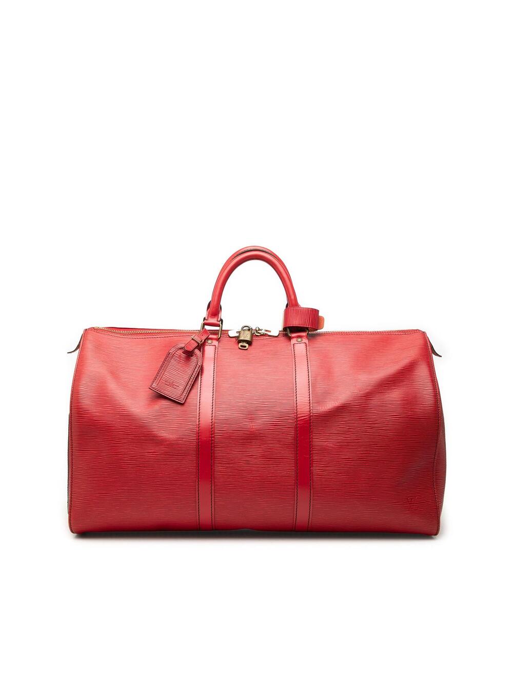 Louis Vuitton Epi Keepall 50 Pre-Loved #363572L75B